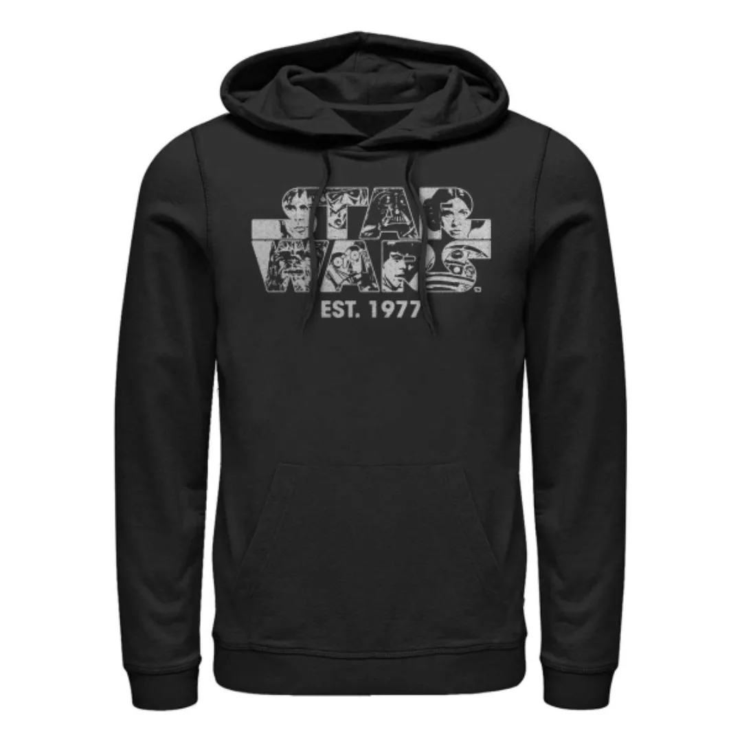 Star Wars - Gruppe Logo Faces - Unisex Hoodie günstig online kaufen