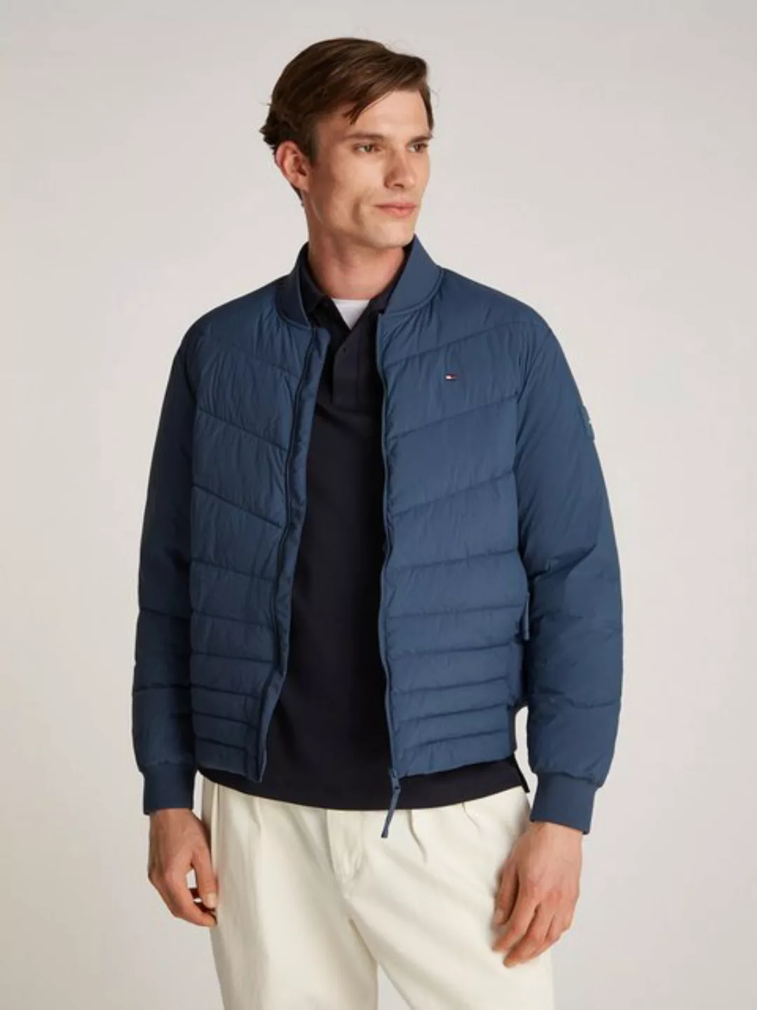 Tommy Hilfiger Bomberjacke MIX QUILT BOMBER mit Steppung günstig online kaufen