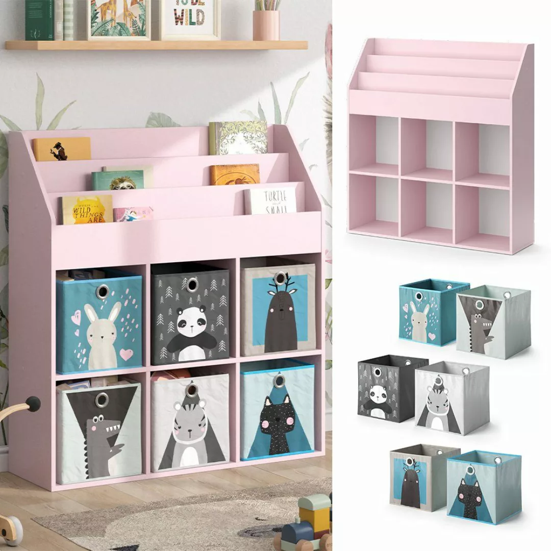 Vicco Bücherregal Luigi, Rosa, 107.2 x günstig online kaufen