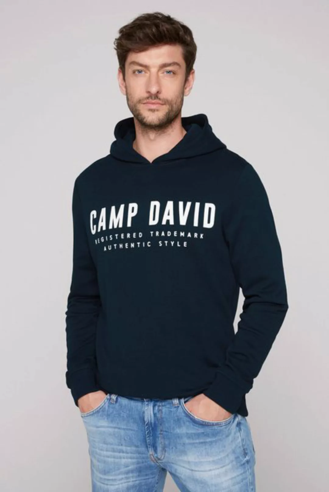 CAMP DAVID Kapuzensweatshirt, mit Logo-Print günstig online kaufen