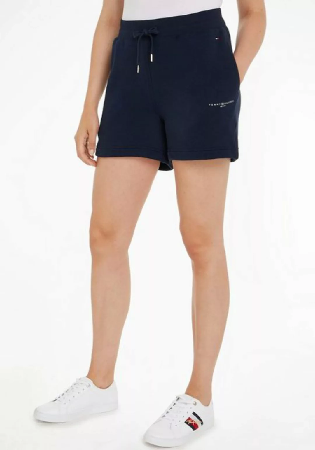 Tommy Hilfiger Sweatshorts "1985 MINI CORP LOGO TERRY SHORTS", mit Eingriff günstig online kaufen