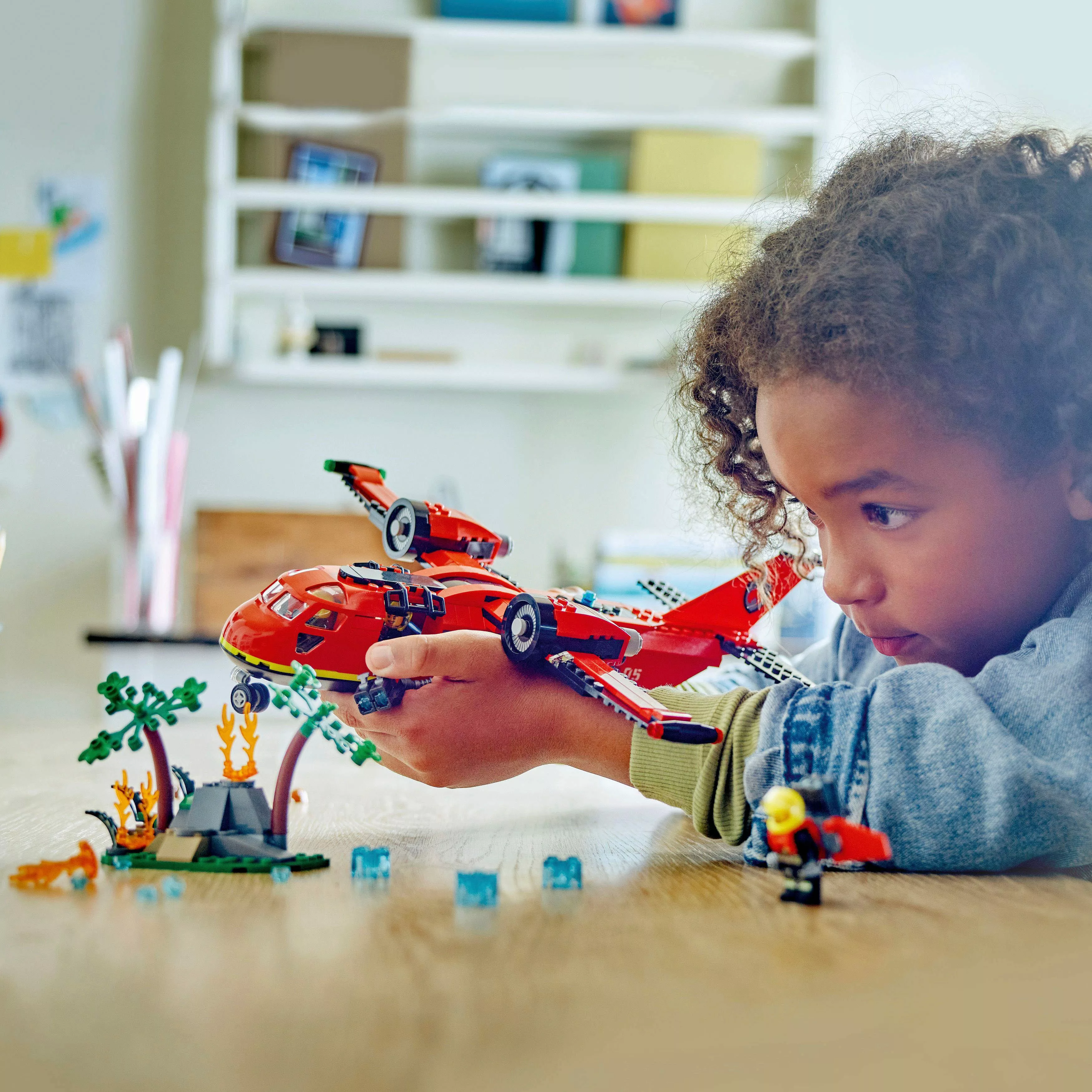LEGO® Löschflugzeug (60413), LEGO City Konstruktionsspielsteine, günstig online kaufen