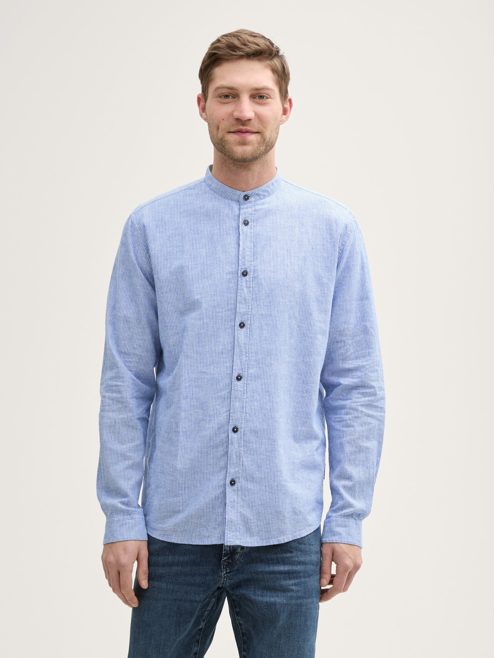 TOM TAILOR Langarmhemd Regular Fit Hemd günstig online kaufen