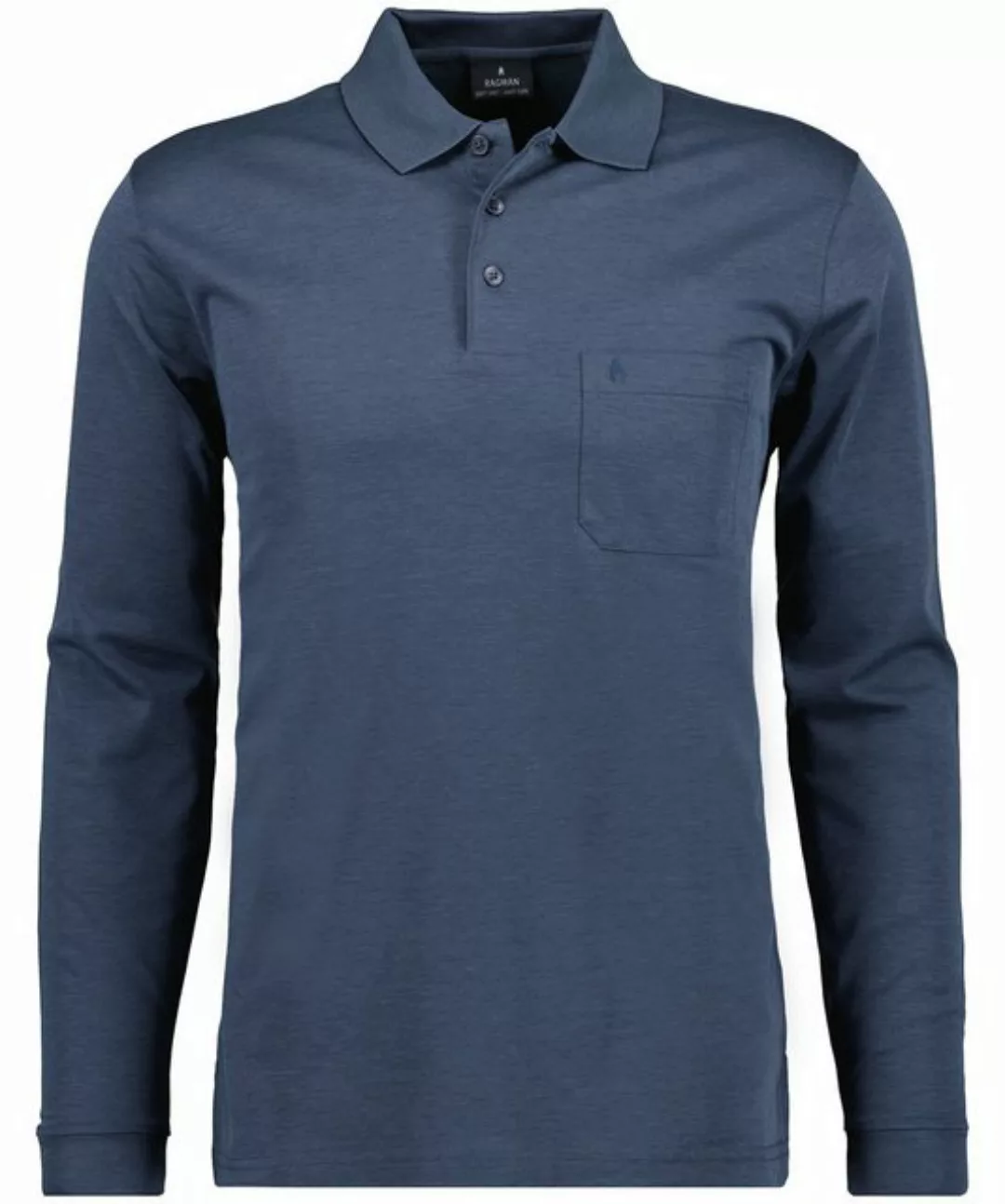 RAGMAN Langarm-Poloshirt 540291 günstig online kaufen