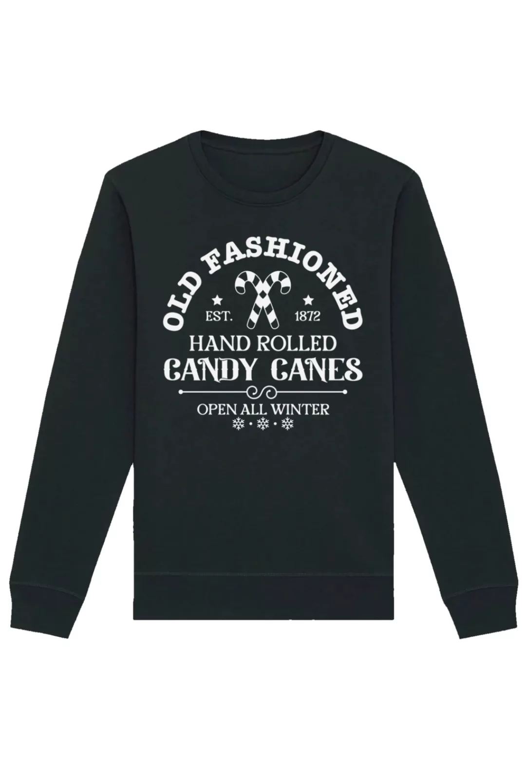 F4NT4STIC Sweatshirt "Weihnachten Cany Canes Retro Sign", Premium Qualität günstig online kaufen