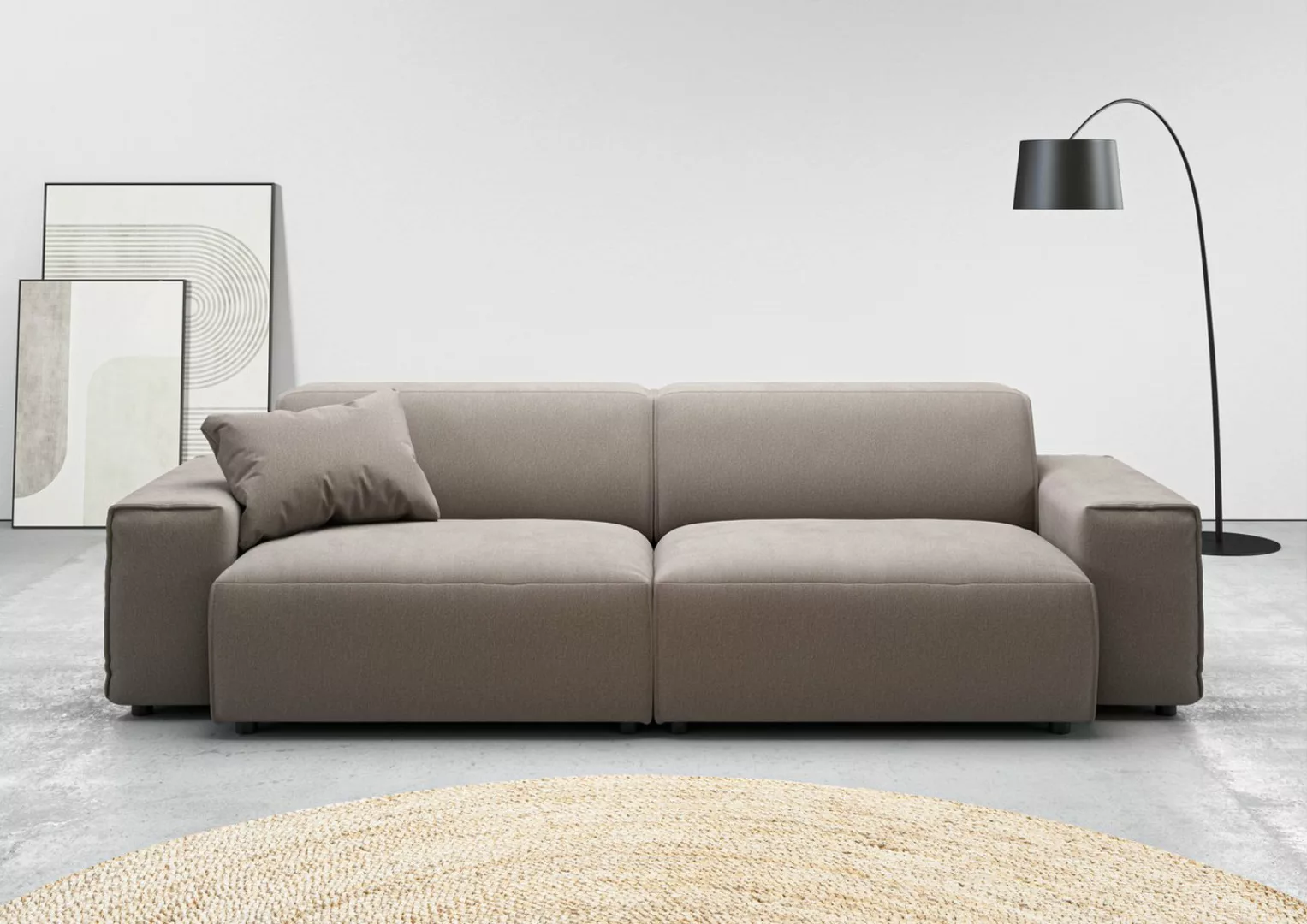 andas Big-Sofa "Glimminge auch in Breitcord, Feincord + Easy care-Bezug,", günstig online kaufen