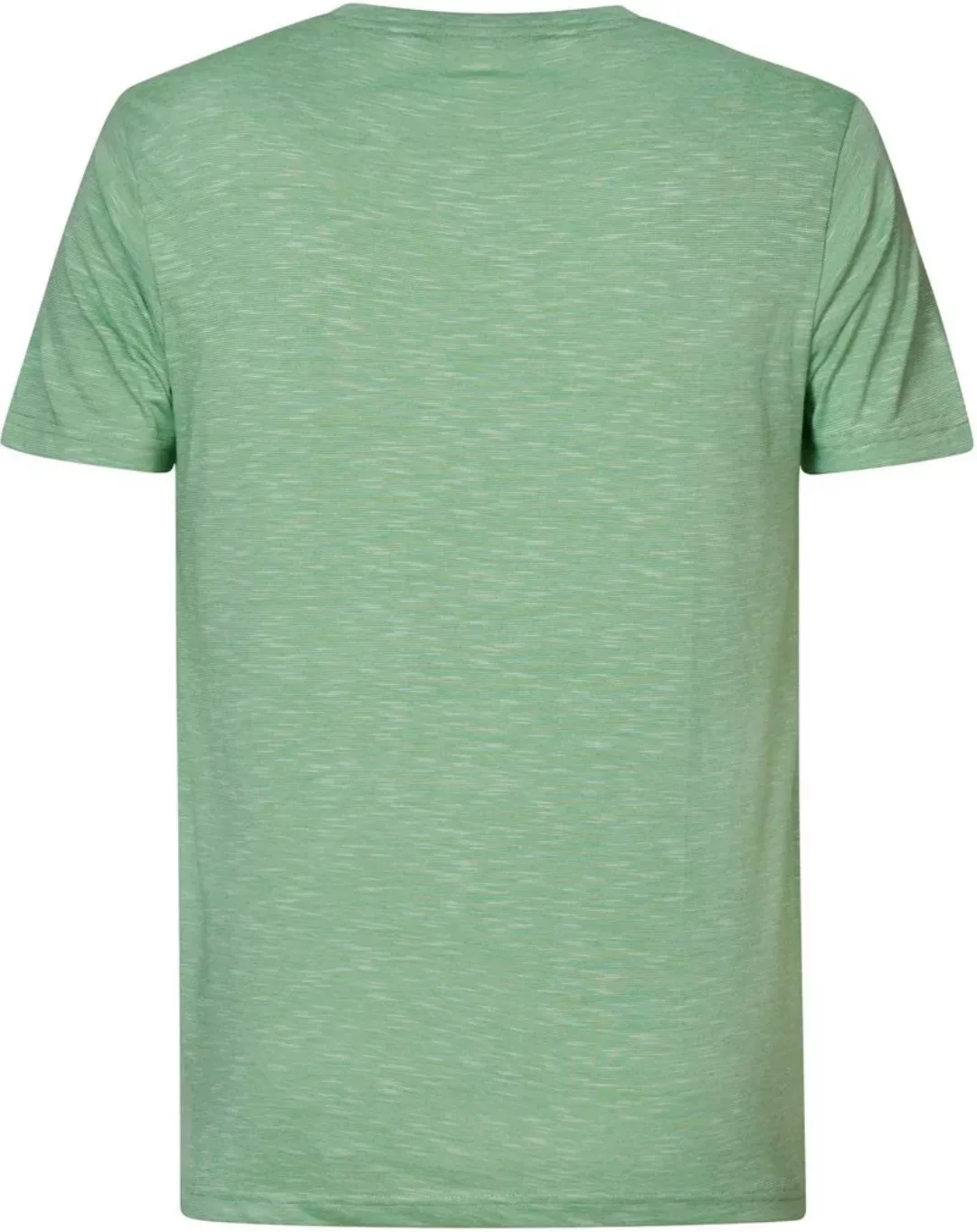 Petrol T-Shirt Palmora Melange Grün - Größe XL günstig online kaufen