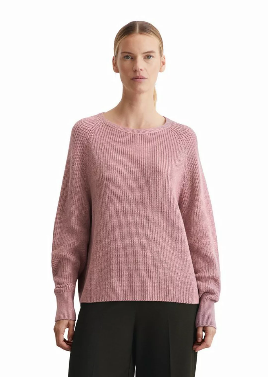 Marc O'Polo Strickpullover aus Heavy-Weight-Organic-Cotton günstig online kaufen