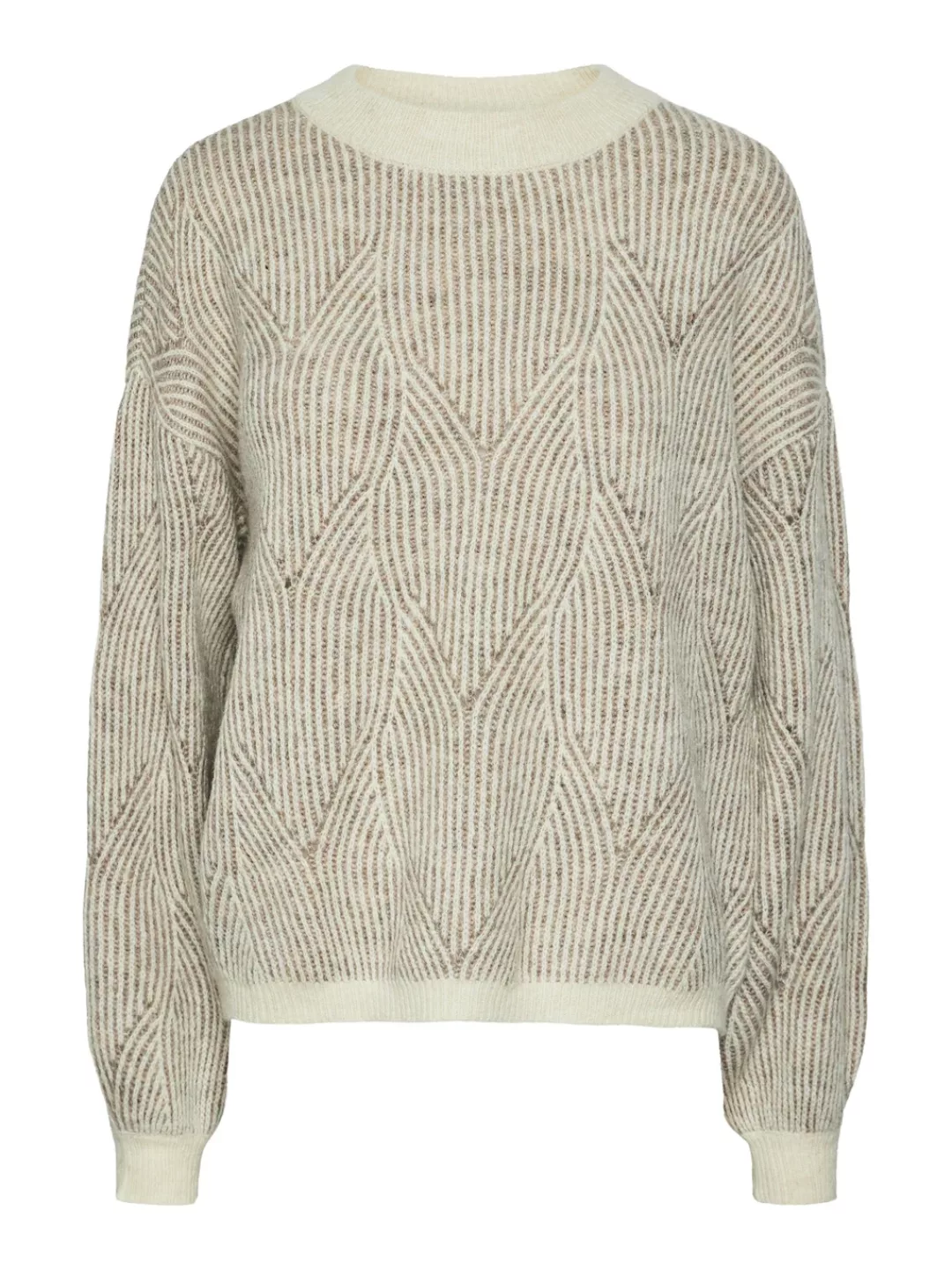 pieces Rundhalspullover "PCJENNA LS O-NECK KNIT NOOS BC" günstig online kaufen