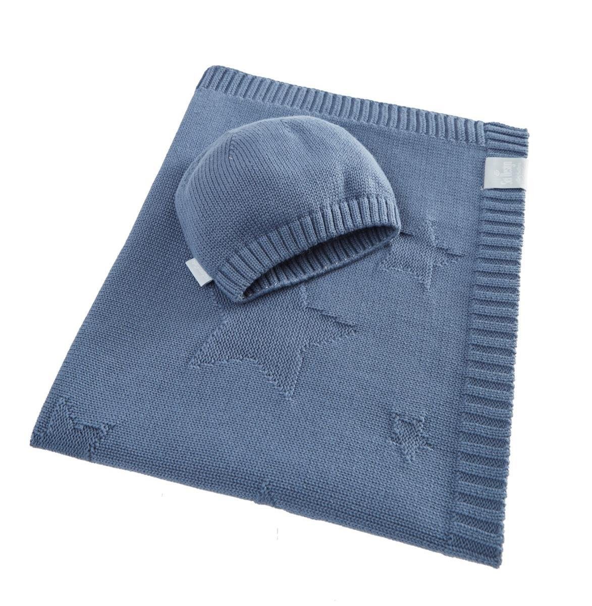 Babydecke 90x70cm - Strickdecke aus 100% günstig online kaufen
