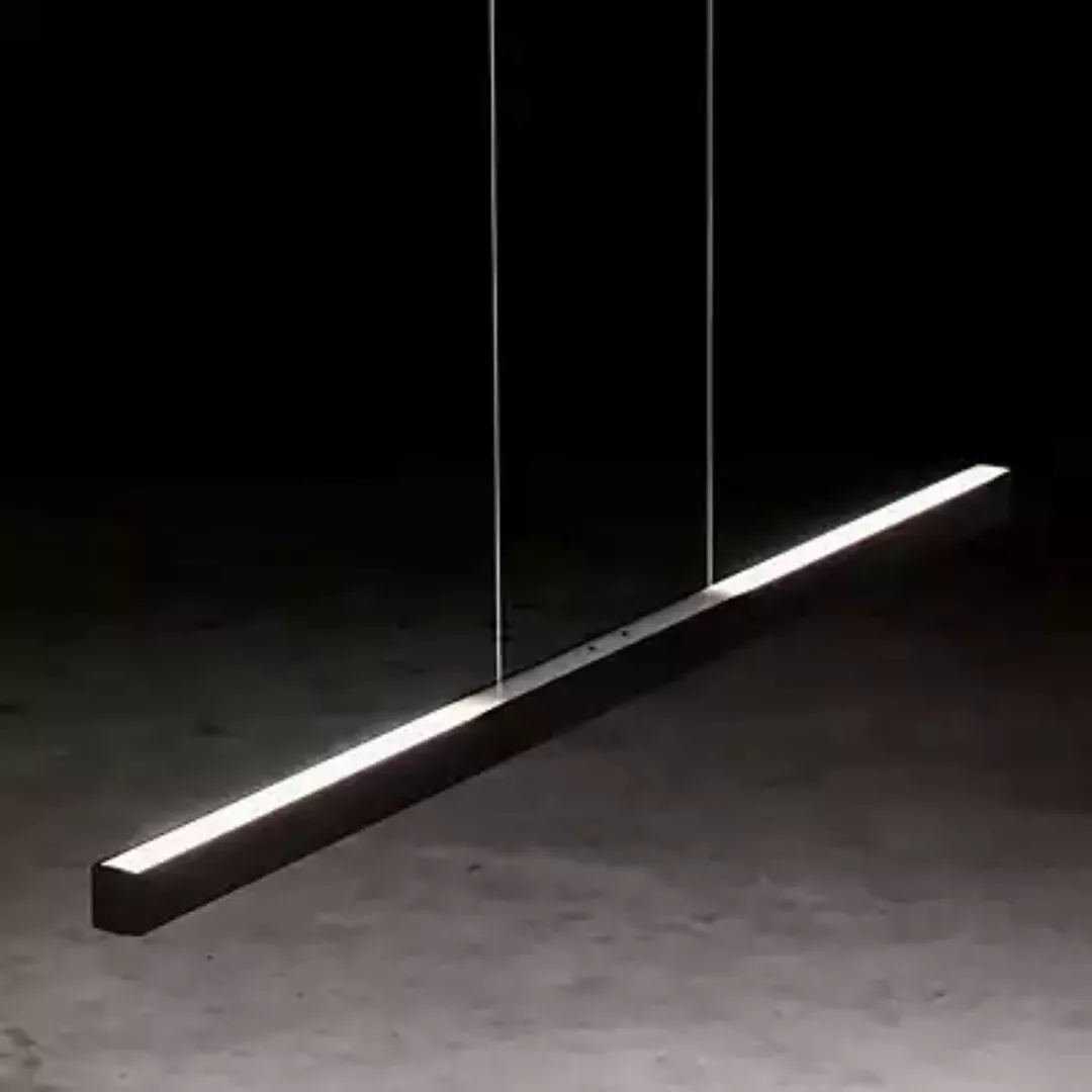 Holtkötter Xena L LED-Hängeleuchte, 160 cm, silber günstig online kaufen