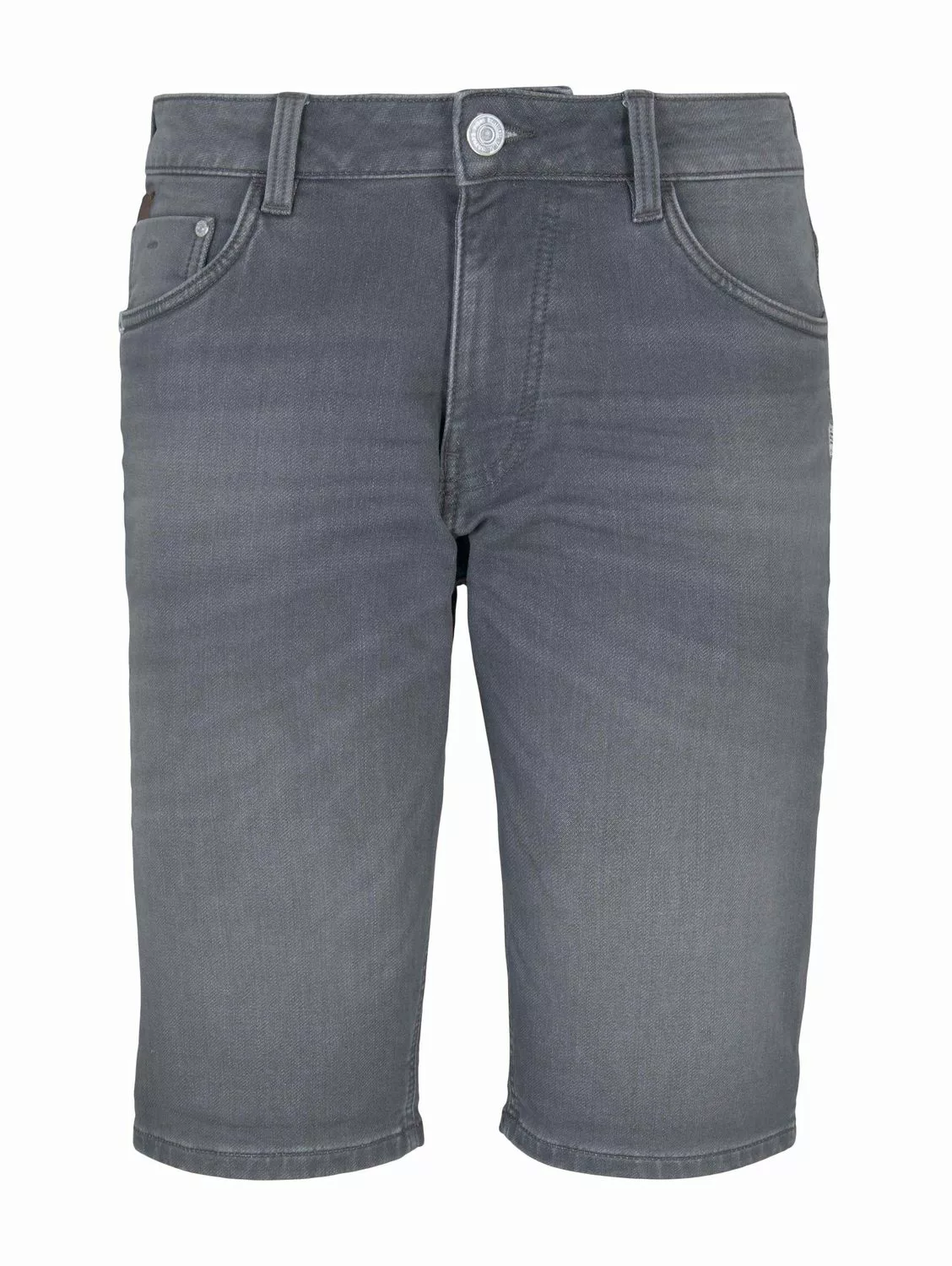 Tom Tailor Herren Jeans Short JOSH Regular Slim Fit - Grau - Blau günstig online kaufen