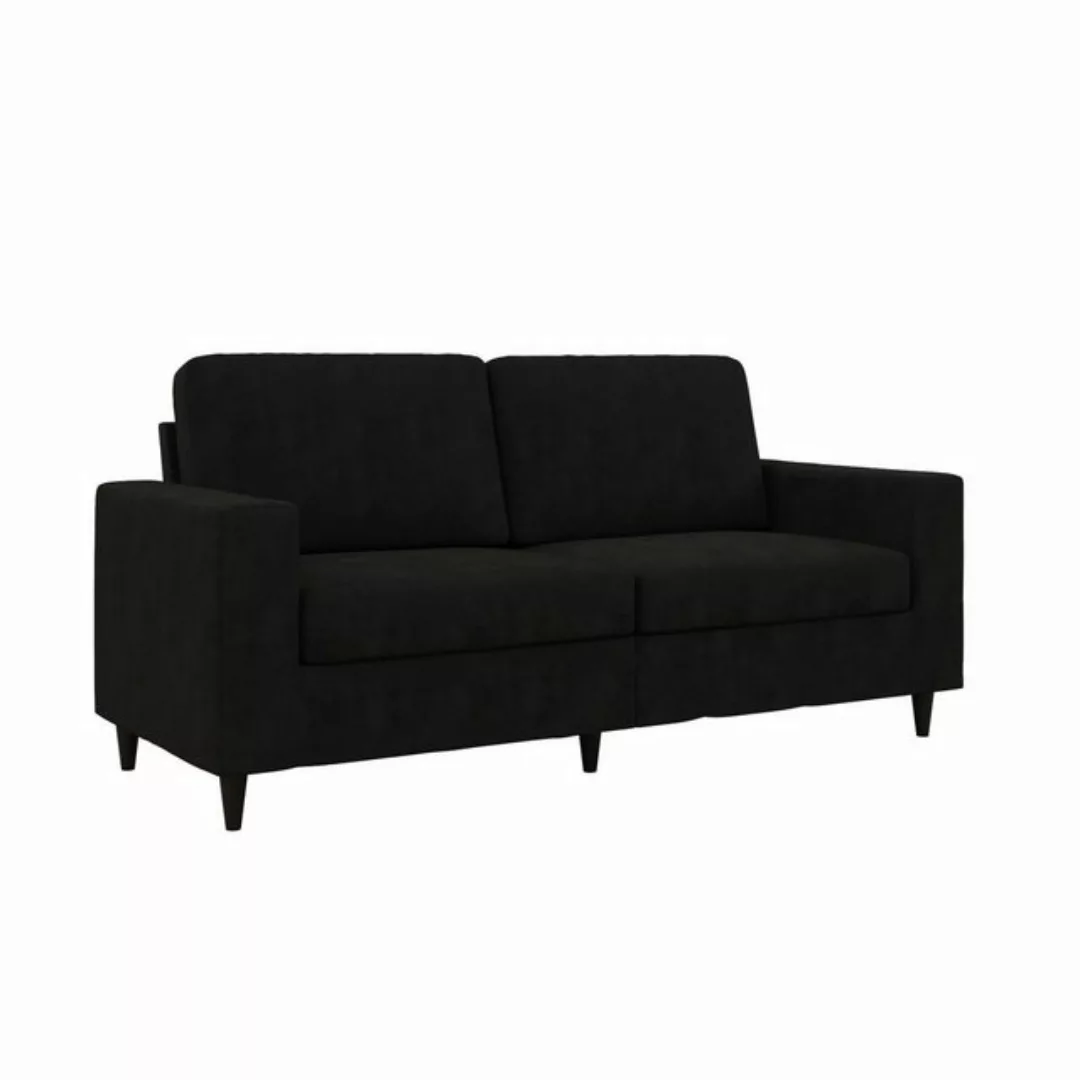 loft24 Sofa Cooper, 3-Sitzer Couch mit Samtbezug günstig online kaufen