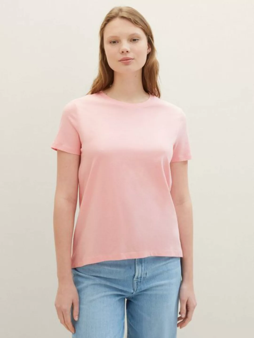 TOM TAILOR Denim T-Shirt (1-tlg) Plain/ohne Details günstig online kaufen