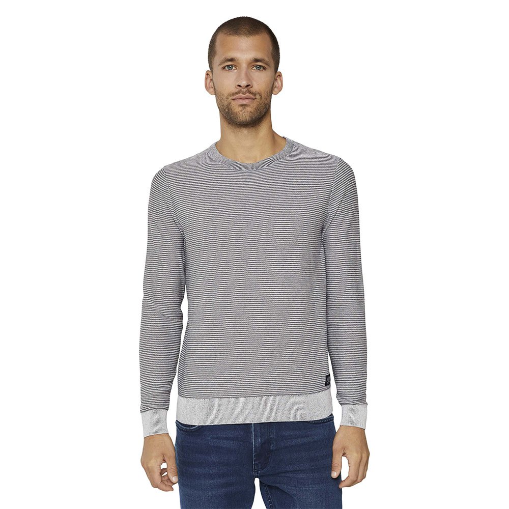 Tom Tailor Jumpers Pullover S Light Medium Grey Melange günstig online kaufen