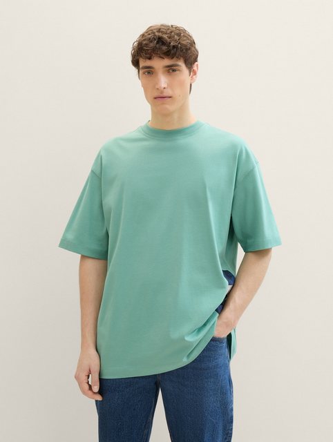 TOM TAILOR Denim T-Shirt Oversized T-Shirt mit Print günstig online kaufen