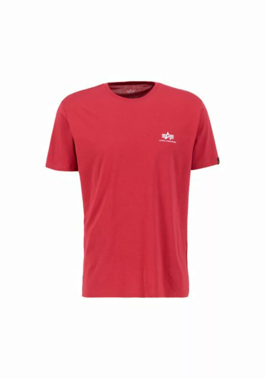 Alpha Industries T-Shirt Alpha Industries Men - T-Shirts Basic T Small Logo günstig online kaufen