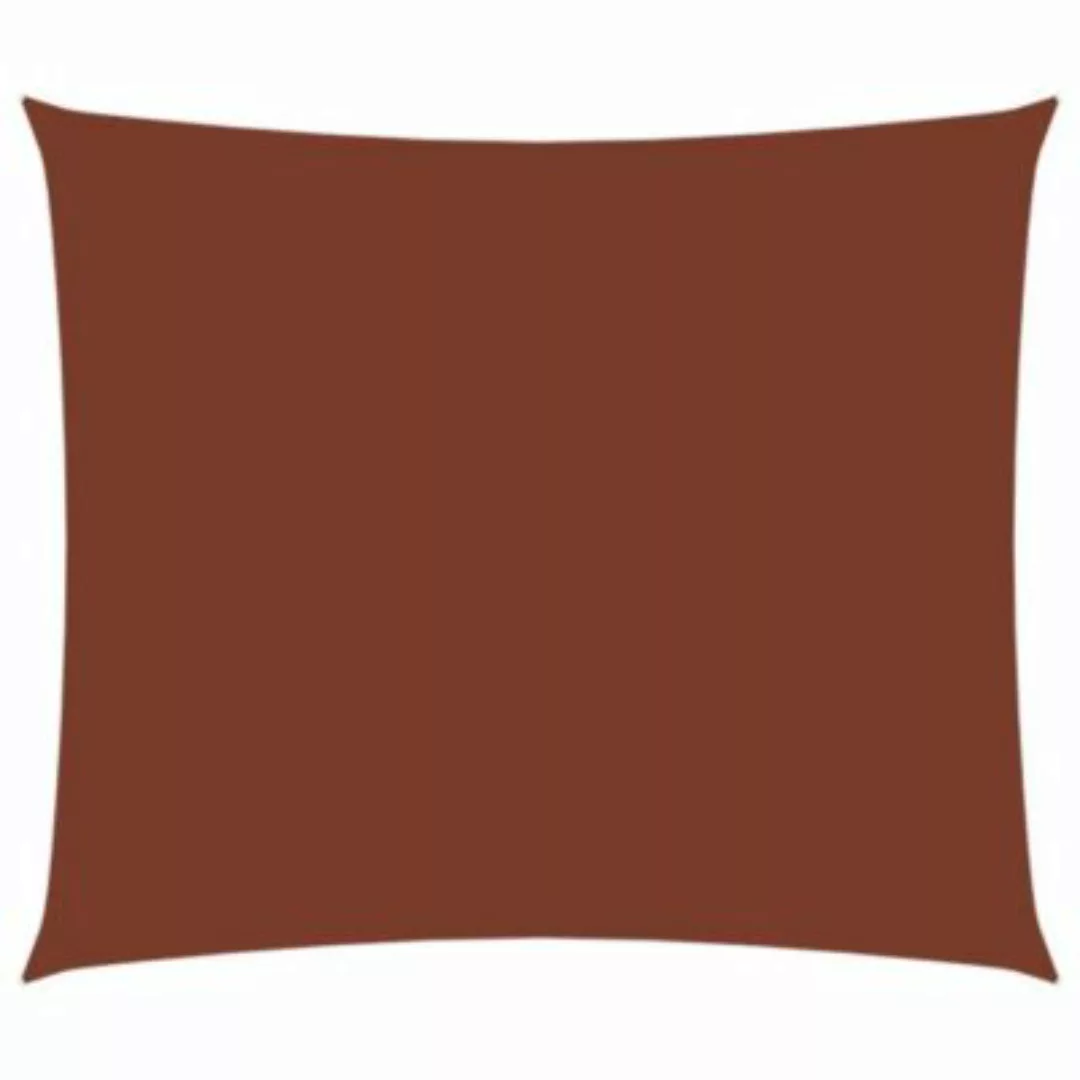vidaXL Sonnensegel Oxford-Gewebe Rechteckig 3,5x5 m Terracotta-Rot Sonnense günstig online kaufen