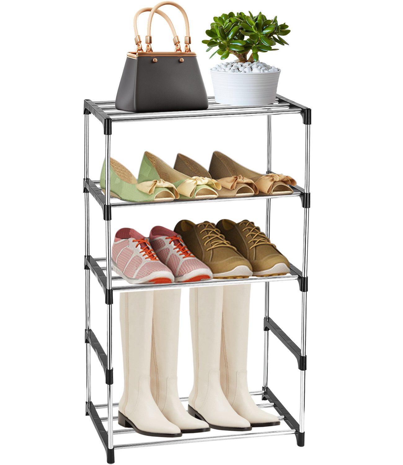 LEAZZLE Schuhregal Schuhregal Schuhschrank, Standregal aus günstig online kaufen