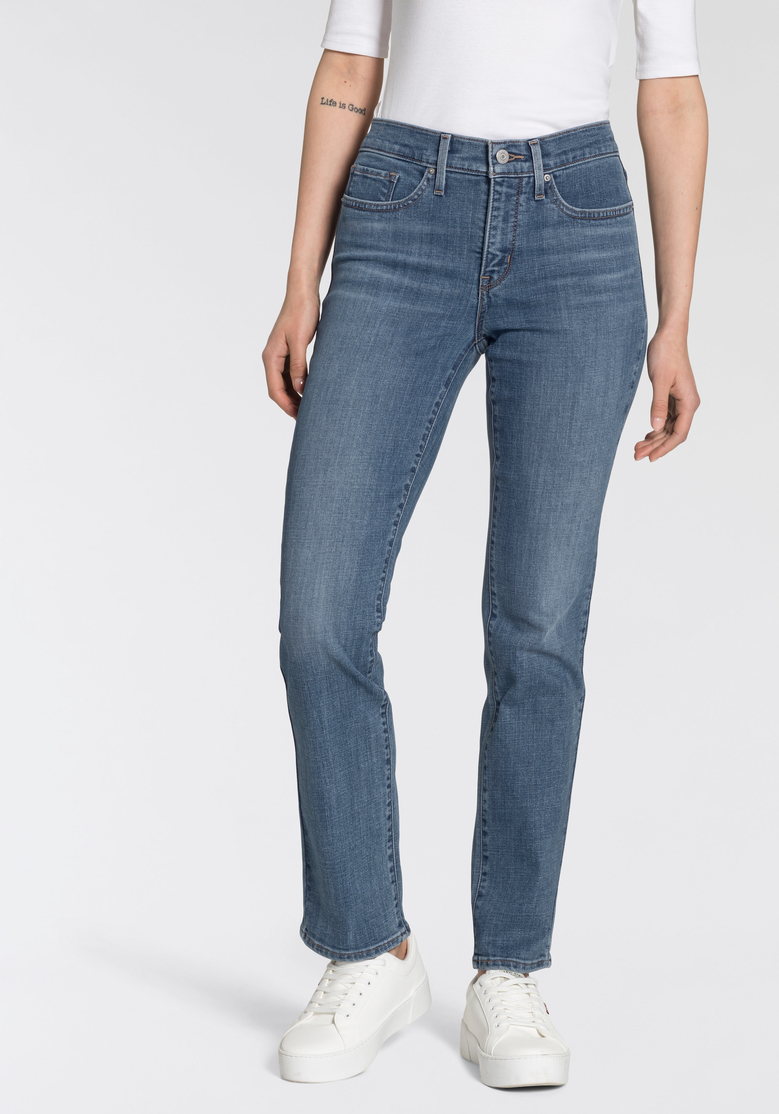 Levis Gerade Jeans "314 Shaping Straight" günstig online kaufen