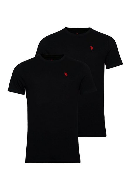 U.S. Polo Assn T-Shirt Shirt 2er Pack T-Shirts Rundhals (1-tlg) günstig online kaufen