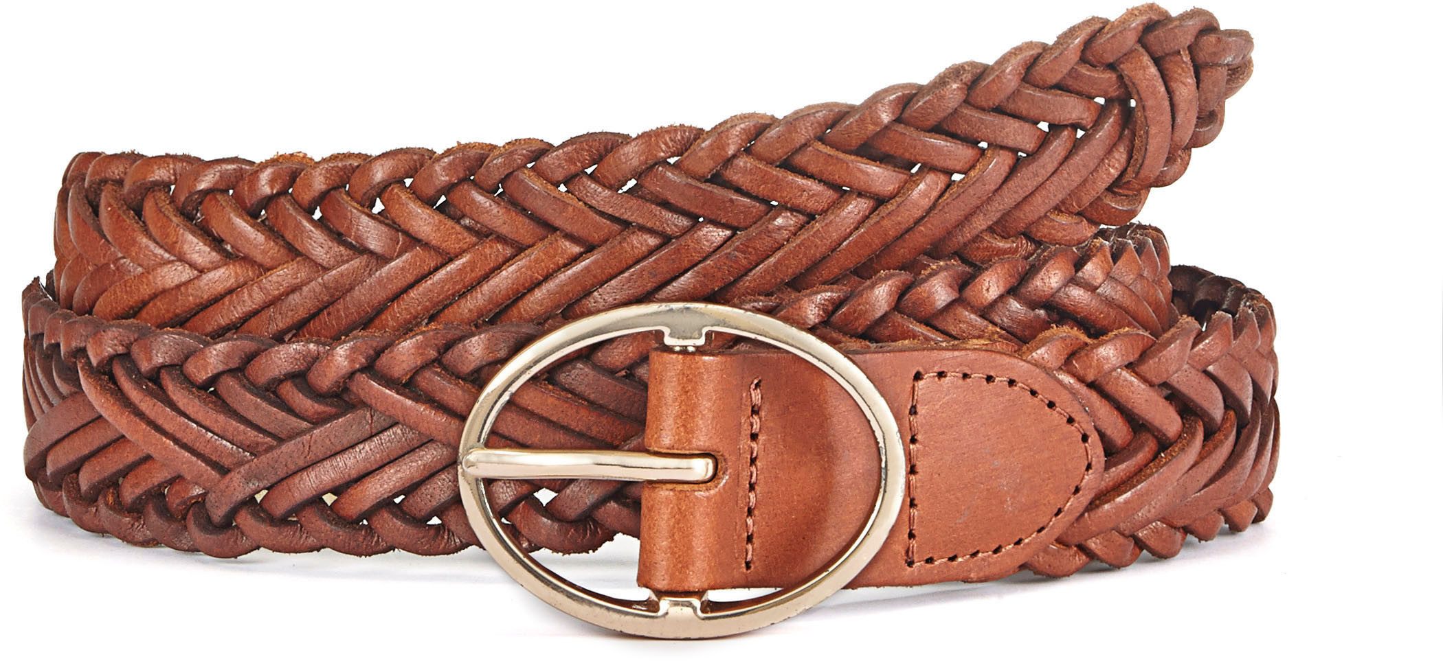 LASCANA Ledergürtel Hüftgürtel Flechtgürtel, Hosengürtel, Gürtel günstig online kaufen