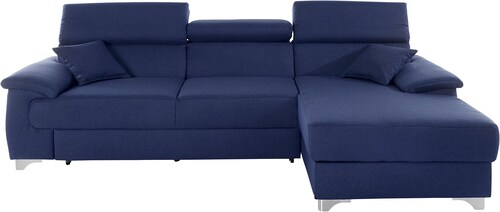 DOMO collection Ecksofa "Mira L-Form", wahlweise mit Bettfunktion und Bettk günstig online kaufen