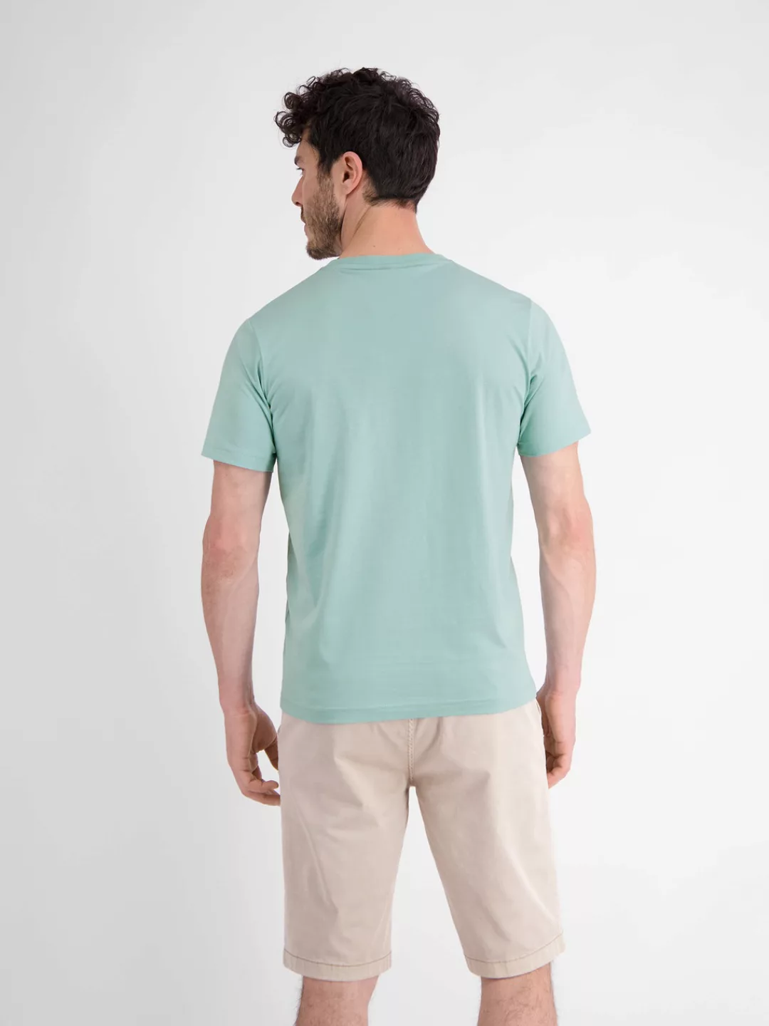 LERROS T-Shirt "LERROS Herren T-Shirt mit Brust-Print" günstig online kaufen
