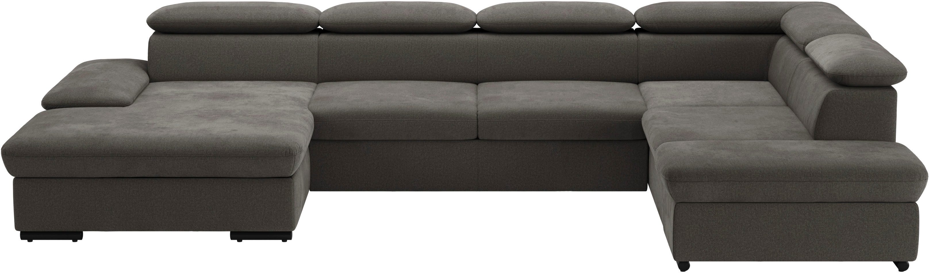 sit&more Wohnlandschaft "Alcudia U-Form", wahlweise mit Bettfunktion günstig online kaufen