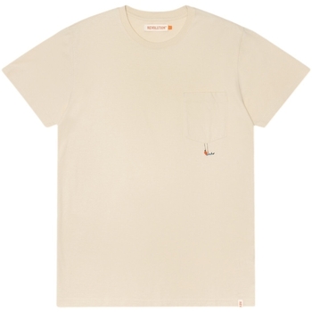 Revolution  T-Shirts & Poloshirts Regular T-Shirt 1330 SWI - Off White günstig online kaufen