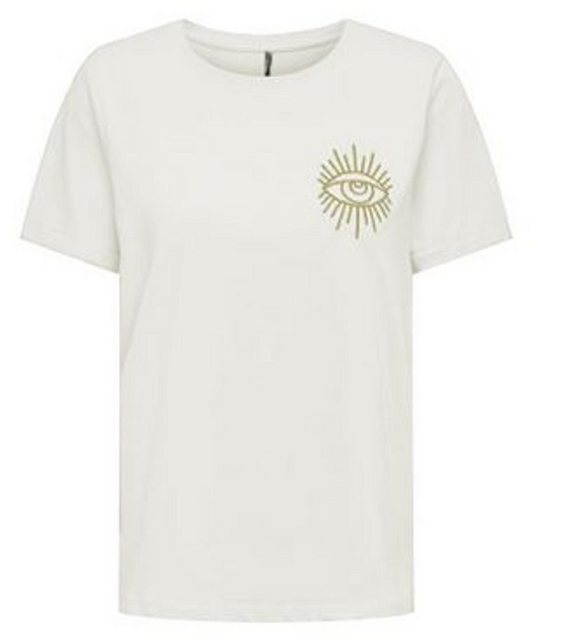 ONLY T-Shirt LEAH (1-tlg) Stickerei günstig online kaufen