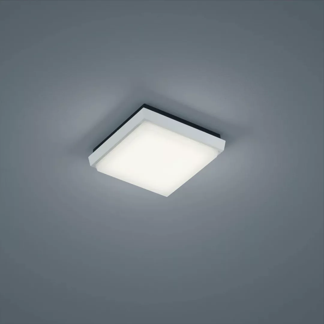 Helestra - Sola LED Außendeckenleuchte 17,5x17,5cm - weiß/matt/LxBxH 17,5x1 günstig online kaufen