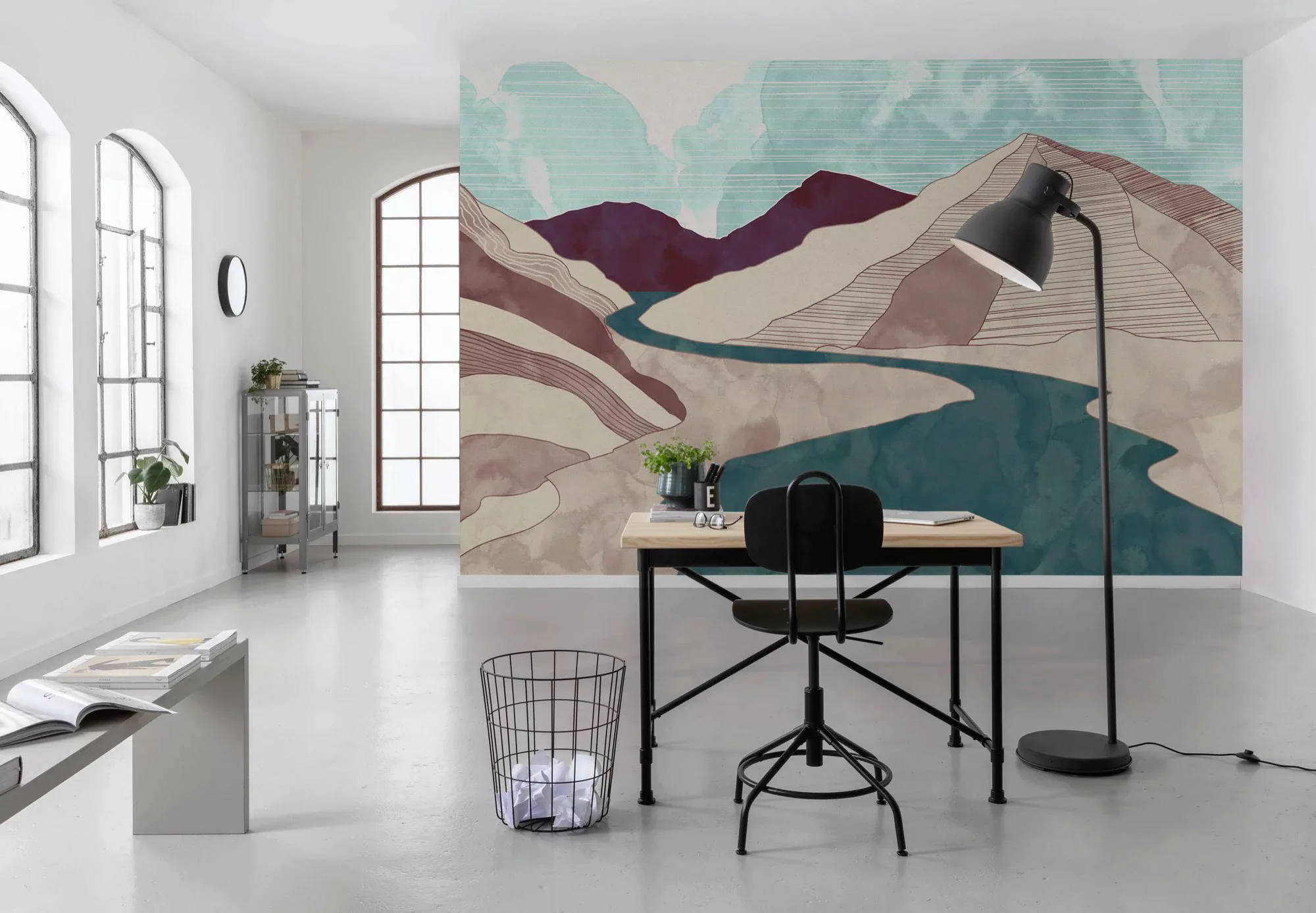 KOMAR Vlies Fototapete - Terra - Größe 400 x 280 cm mehrfarbig günstig online kaufen
