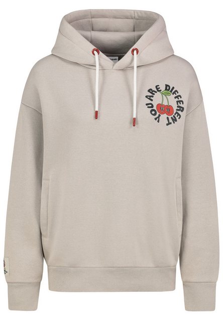 SUBLEVEL Kapuzenpullover mit Sommer-Backprint und Kapuze günstig online kaufen