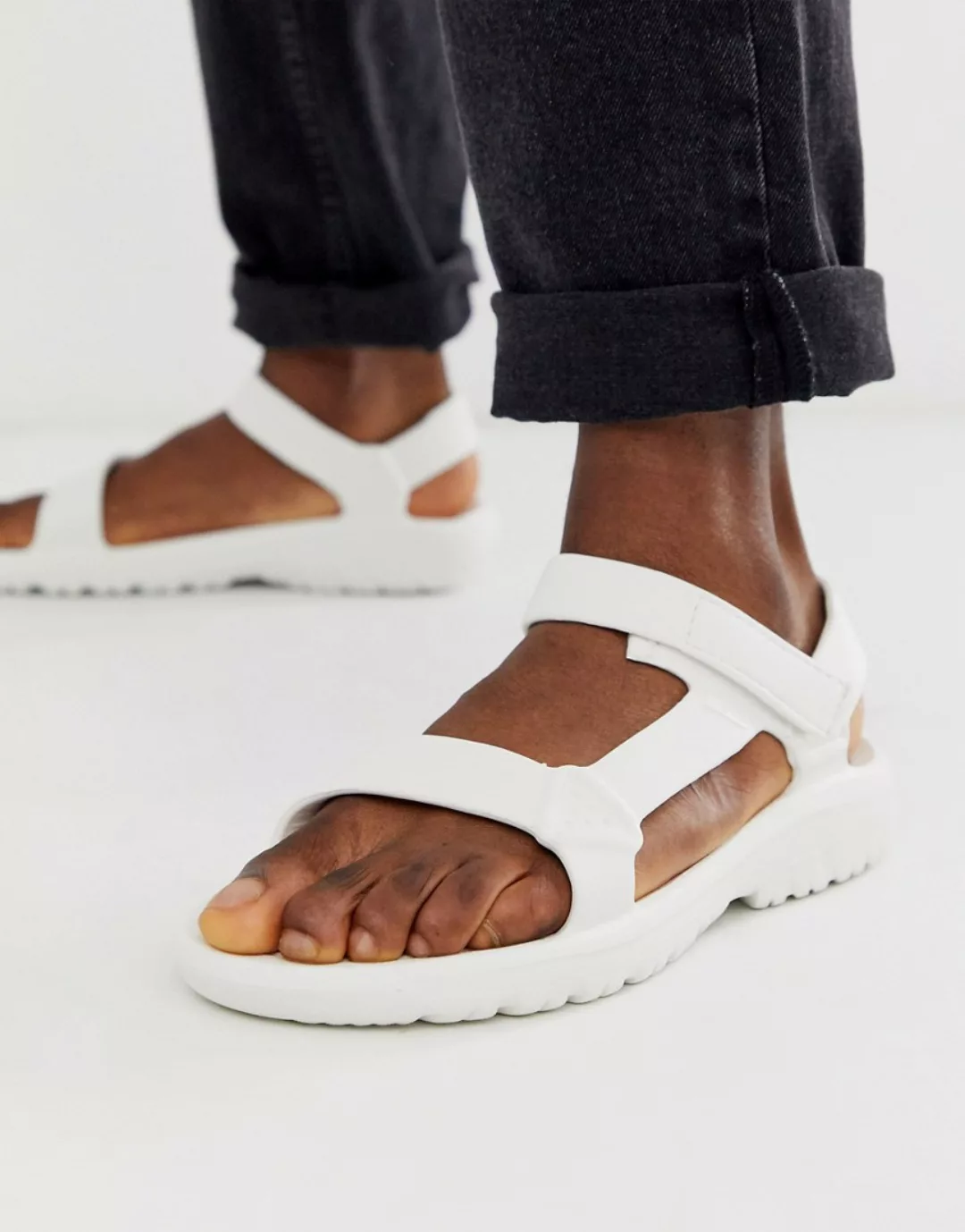 Teva – Hurricane Drift – Weiße Eva-Sandalen günstig online kaufen