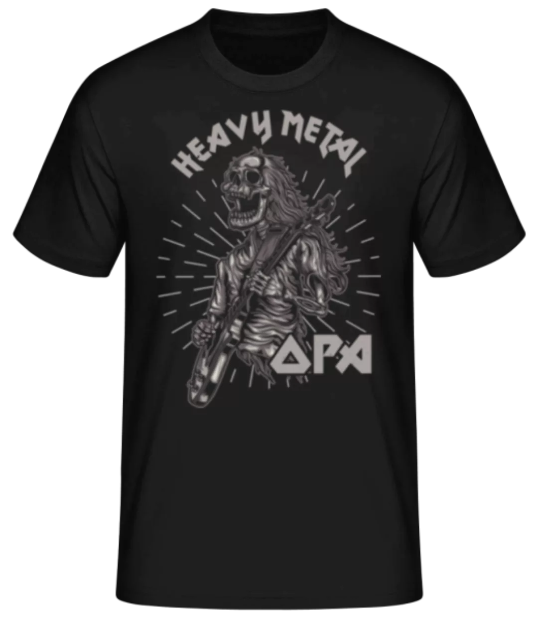 Heavy Metal Opa · Männer Basic T-Shirt günstig online kaufen