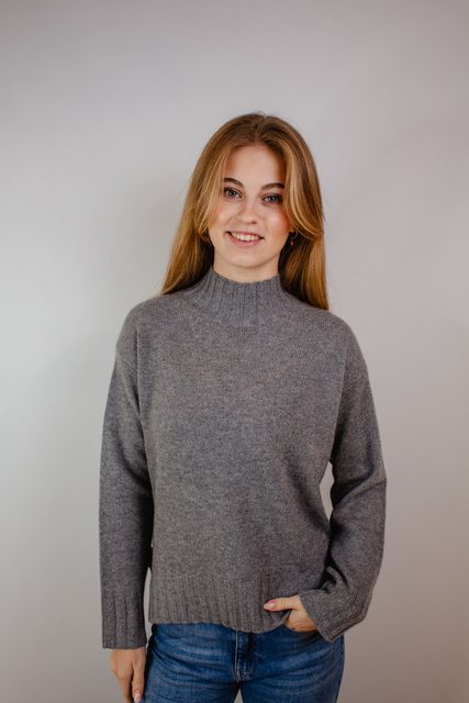 S.Marlon Wollpullover Pullover S.MARLON dunkelgrau günstig online kaufen