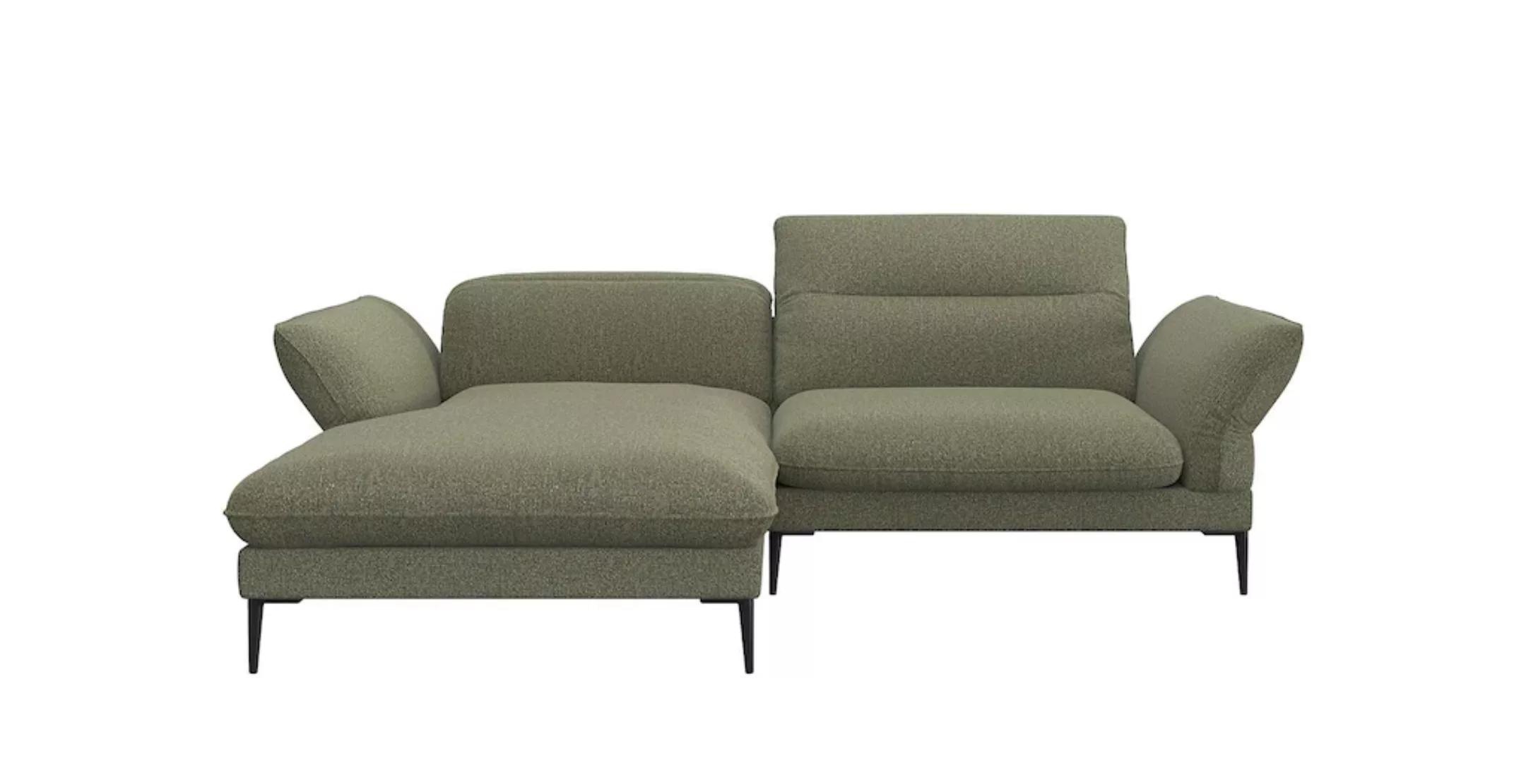 FLEXLUX Ecksofa "Salino, Funktionssofa mit Recamiere, Relaxsofa, Ecksofa", günstig online kaufen