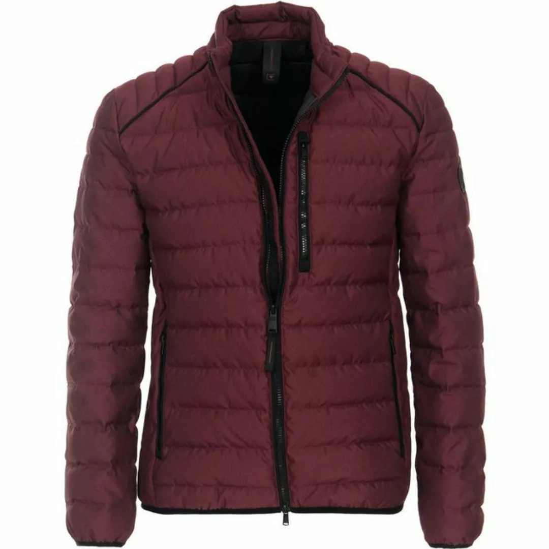 CASAMODA Steppjacke Übergrößen Steppjacke dunkelrot Micro-Bicolor-Look Casa günstig online kaufen