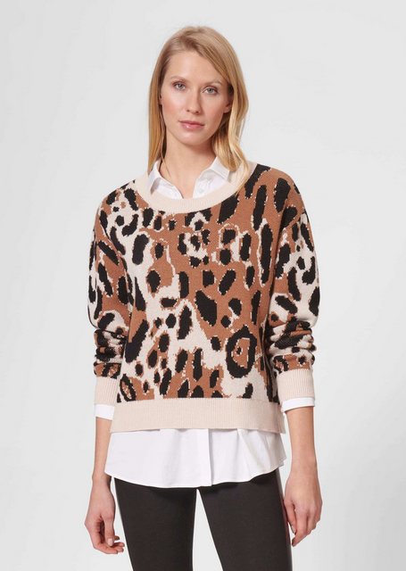 MADELEINE Strickpullover Pullover mit Animalmuster günstig online kaufen