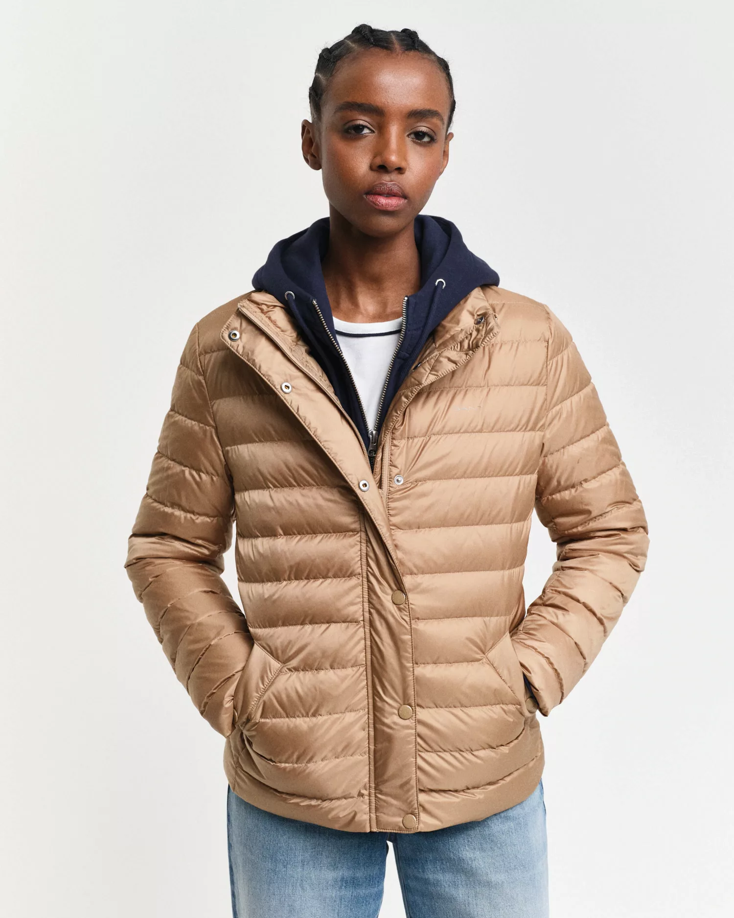 Gant Steppjacke "LIGHT DOWN JACKET", Wasserabweisend, leichte Steppjacke, r günstig online kaufen