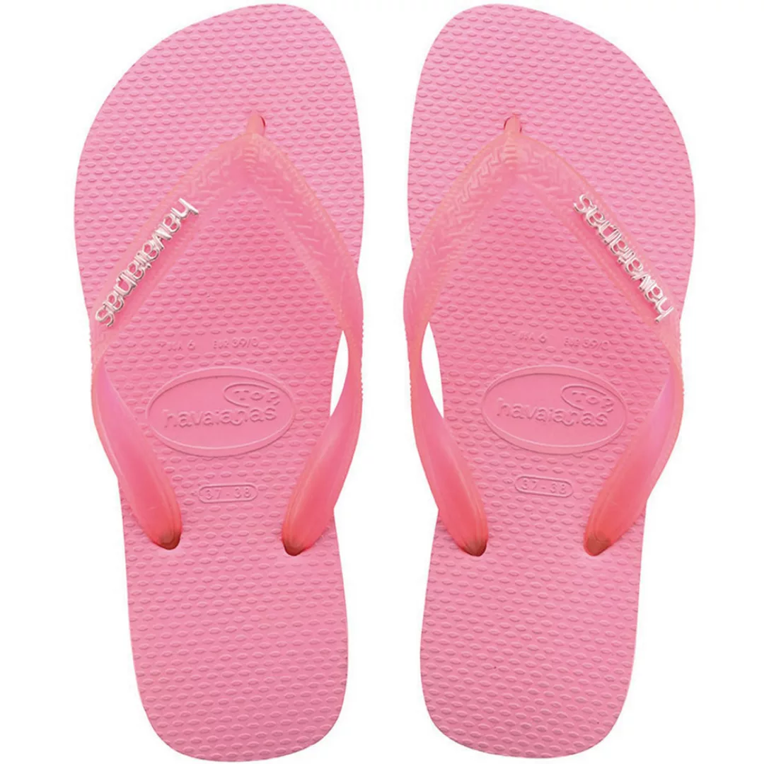 Havaianas Logo Metallic Flip Light Rose Flops günstig online kaufen