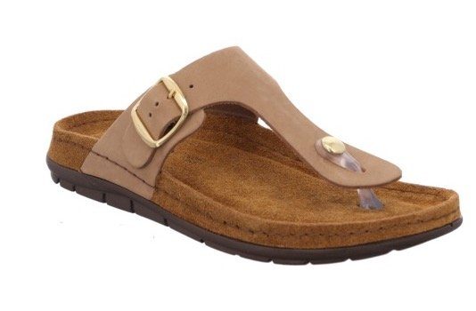 Rohde Rodigo-D Zehentrenner Keilabsatz, Sommerschuh, Schlappen, günstig online kaufen