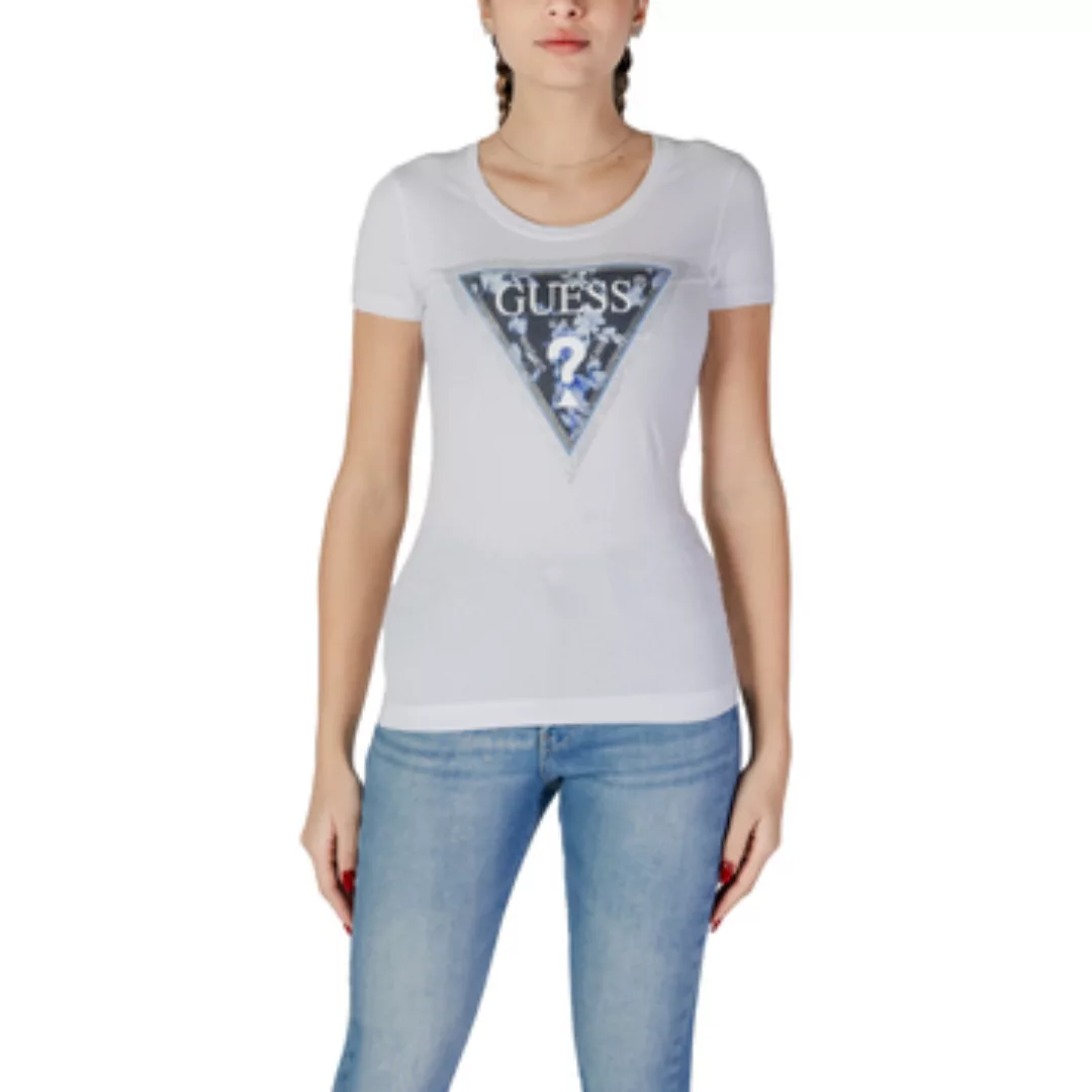 Guess  T-Shirt SS CN TRIANGLE FLOWER W5RI00 J1314 günstig online kaufen