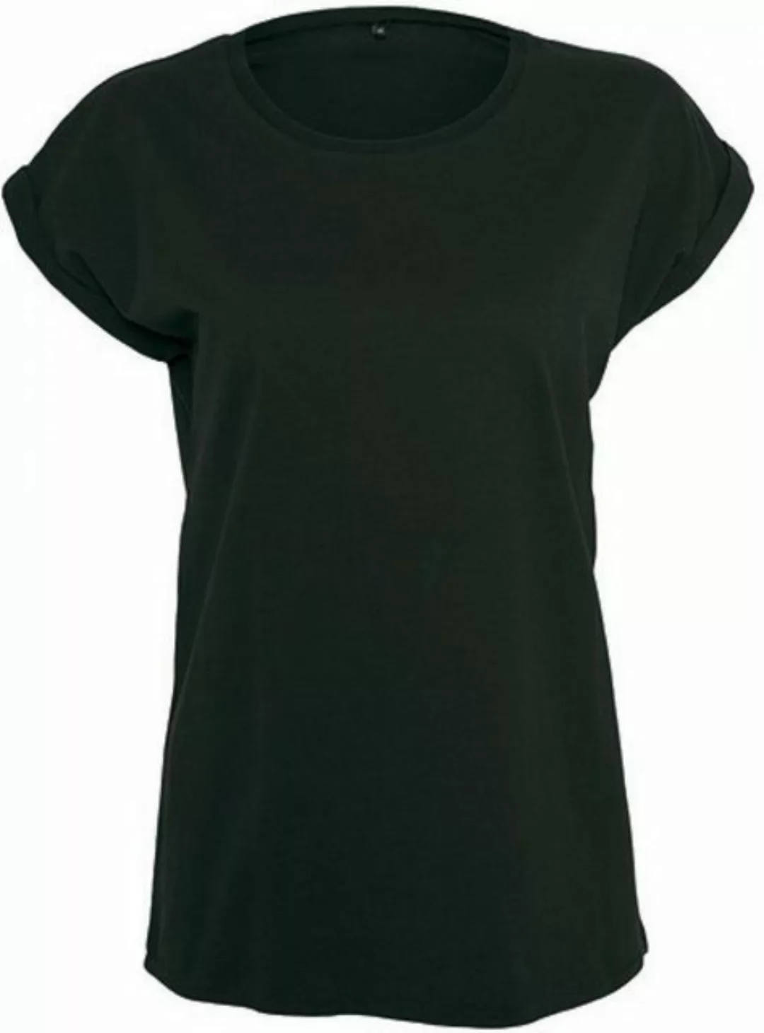 Build Your Brand Rundhalsshirt Damen Shirt, Organic Extended Shoulder Tee, günstig online kaufen
