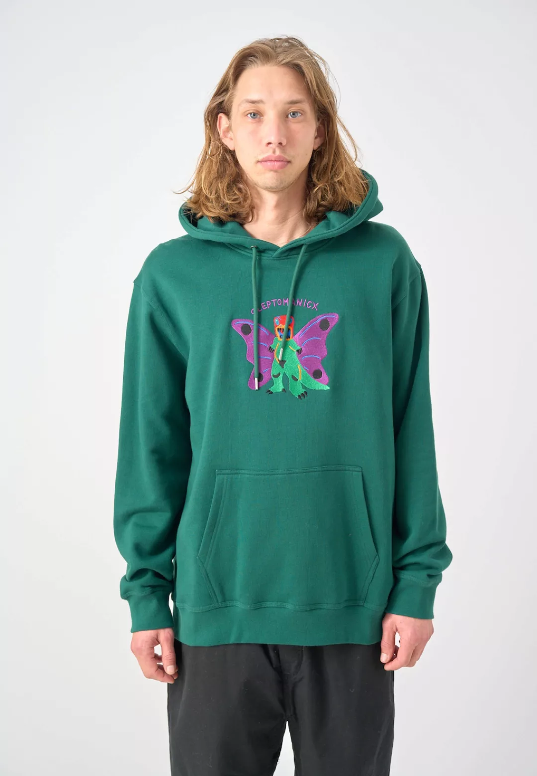 Cleptomanicx Kapuzensweatshirt "Boxy Hooded Butterdragon", im lockeren Schn günstig online kaufen