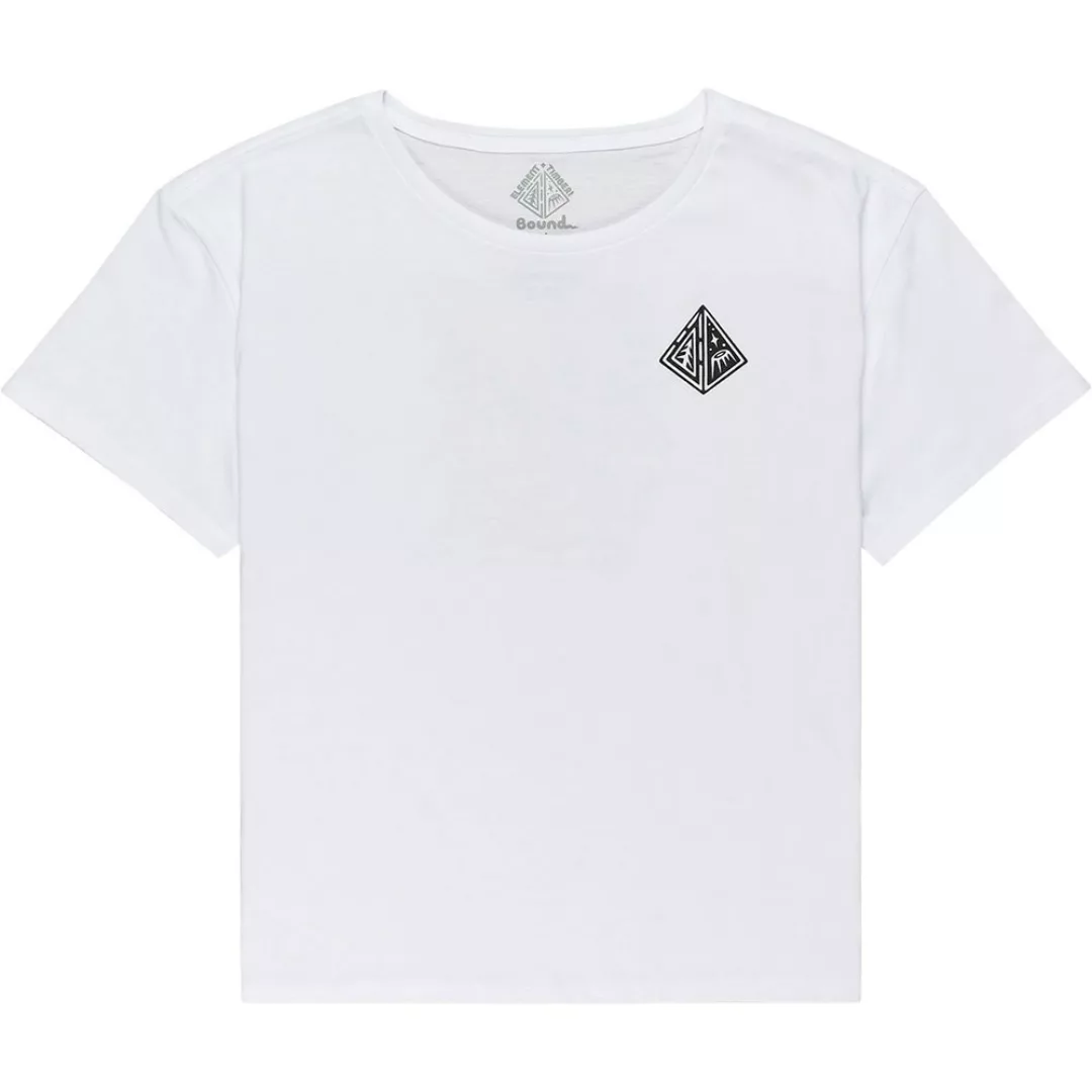 Element Elliptical Kurzärmeliges T-shirt XS Optic White günstig online kaufen