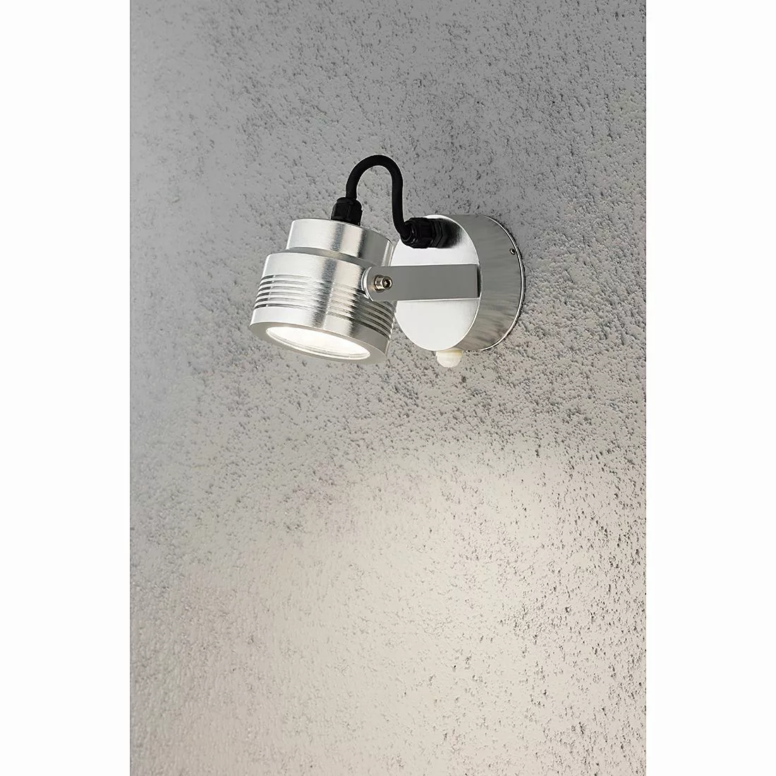 home24 Konstsmide LED Wandleuchte Monza Big Modern Silber Aluminium 6-flamm günstig online kaufen