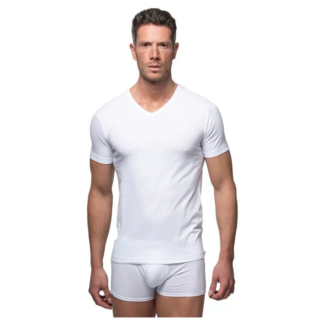Abanderado 0508 Kurzarm-funktionsunterhemd 48 White günstig online kaufen