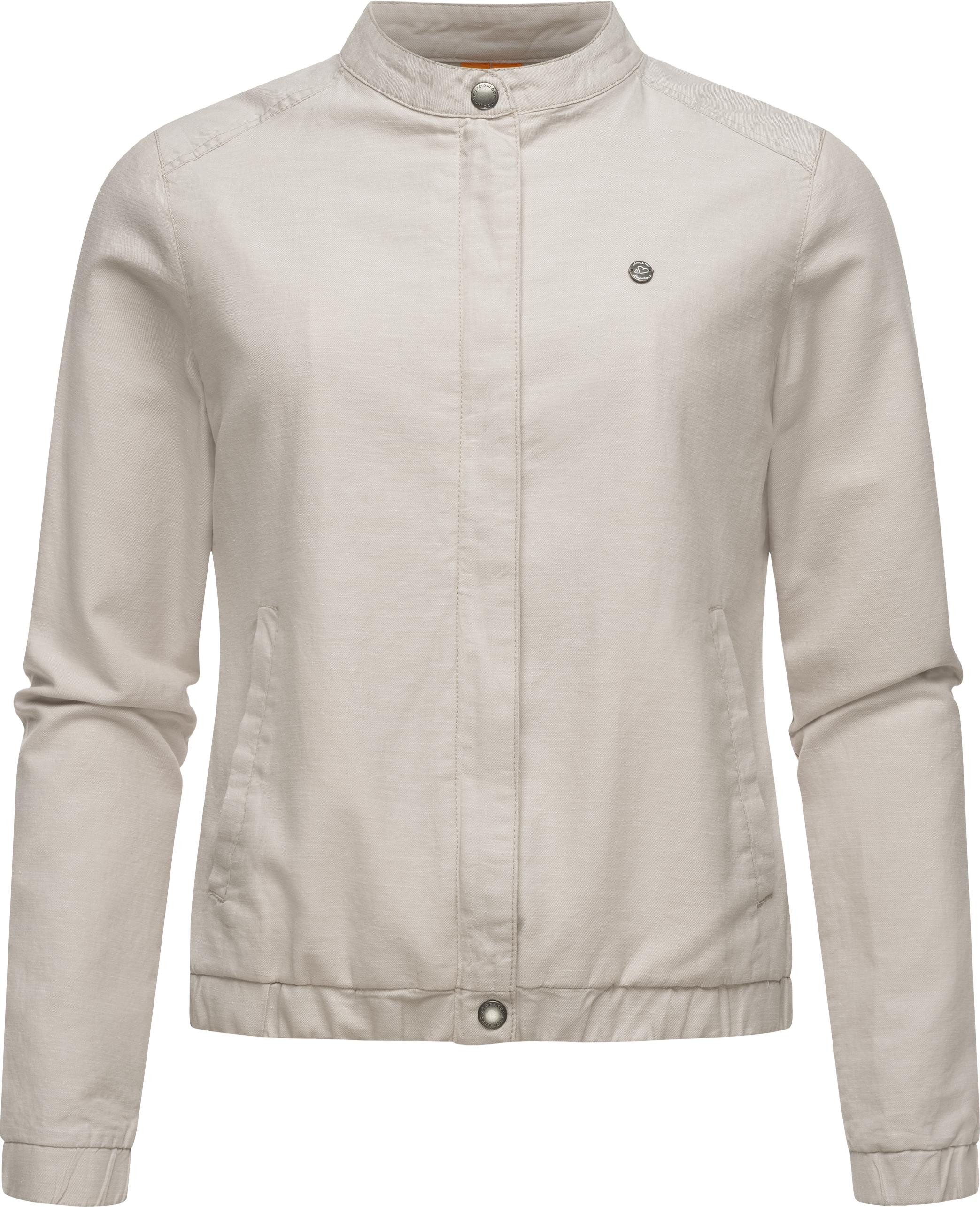 Ragwear Kurzjacke Malawi Linen Leichte Leinen günstig online kaufen